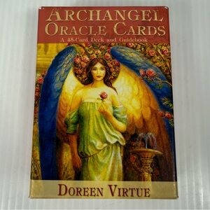 Vtg Archangel Oracle Cards Doreen Virtue 45 Card Deck w/ Guidebook 2004 Complete